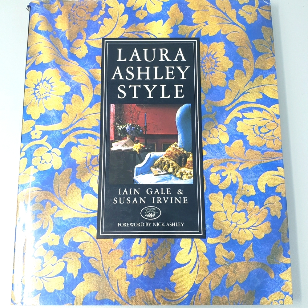 1987 Laura Ashley Style 1st Edition Book